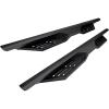imageTAC Running Boards Fit 20202025 Jeep Gladiator JT Rocker Steps Pickup Truck Side Steps Nerf Bars Rock Slider Armor OffRoad Accessories Fine Texture Black 2pcsDS Drop Steps