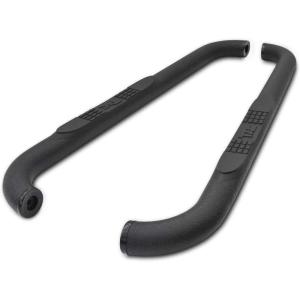 imageRAM 15002500350045005500 Regular Cab Truck Pickup 3 Black Texture Running Boards Nerf Bars 2Pcs