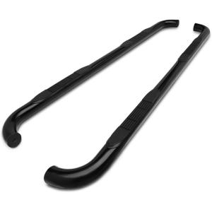 imageTAC 3 Side Steps Running Boards Fit 20042015 Nissan Titan  20172023 Nissan Titan King Cab  20162019 Nissan Titan XD King Cab Black Side Bars Nerf Bars Step Rails 2 pcs