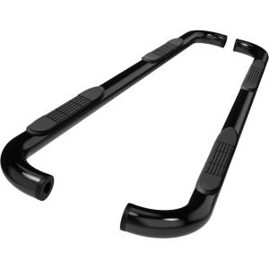 imageTAC 3quot Gloss Black Side Steps Compatible with 19992016 Ford F250F350F450F550 Super Duty Super Cab Running Boards Side Bars Step Rails Pickup Truck Accessories 2PCS