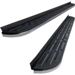 imageTAC Cobra Running Boards Fit 20222024 Jeep Grand Cherokee Exclude 20222024 4xe Models  20212024 Jeep Grand Cherokee L SUV Side Steps Nerf Bars Step Rails Aluminum Black OffRoad City 2 Pieces