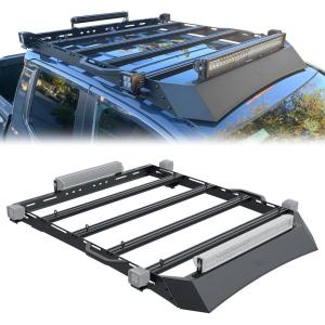 imageTAC Roof Rack Compatible with 20242025 Tacoma Double Cab Truck Cross Bar Cargo Canoe Bike Kayak Snowboard Luggage Upper Storage Carrier Truck Outdoors Gear