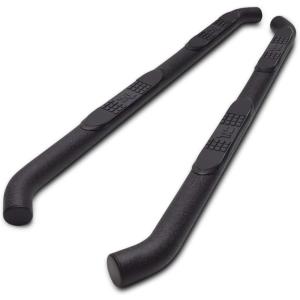 imageTAC Side Steps Compatible with 20052023 Toyota Tacoma Double Cab Pickup Truck 3quot Stainless Steel Side Bars Nerf Bars Running Boards Rock Panel Off Road Exterior Accessories 2 PiecesTexture