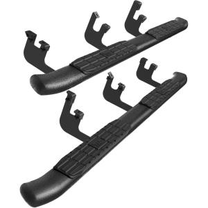 imageTAC Side Steps Running Boards Compatible with 20172025 Honda Ridgeline Truck Pickup 425quot Texture Black Side Bars Nerf Bars Off Road Accessories 2pcs