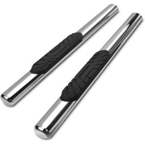 imageTAC Side Steps Running Boards Fit 20092018 Dodge RAM 1500  20192023 Classic  20102025 2500350045005500 Regular Cab Truck Pickup 4quot Stainless Steel Side Bars Nerf Bars 2Pcs