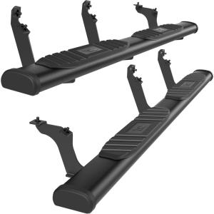 imageTAC Side Steps Running Boards Fit 20192023 Ford Ranger Super Cab Truck Pickup 3 Stainless Steel Side Bars Nerf Bars Off Road Accessories 2pcs Running Boards5 inch Fine Texture