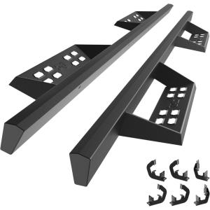 imageTAC Sniper Running Boards Fit 20072018 SilveradoSierra 150020072019 25003500 ExtendedDouble Cab Incl 2019 Silverado 1500 LDSierra 1500 Limited Truck Pickup 4quot Drop Side Steps Nerf Bars 2pcs