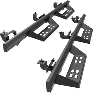 imageTAC Sniper Running Boards Fit 20182025 Jeep Wrangler JL 2 Door Truck Pickup 4quot Drop Fine Texture Black Side Steps Nerf Bars 2pcsSniper Drop Steps