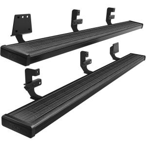 imageTAC Spear Running Boards Compatible with 20192025 Dodge RAM 1500 Crew Cab Pickup 6quot Side Step Rail Nerf Bar Truck Accessories Aluminum Texture Black Width Body Lightweight 2PcsSpear Running Boards