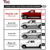 imageTAC Spear Running Boards Side Steps Compatible with 20092018 Dodge RAM 1500  20102024 2500 3500 Regular Cab Incl 20192023 RAM 1500 Classic Truck Pickup 6quot Width Aluminum Rails Nerf Bars