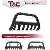 imageTAC 3 Bull Bar Black Compatible with 20172023 Honda Ridgeline Pickup Truck Front Brush Bumper Guard Grille Guard Push Guard SUV Off Road Automotive Exterior Accessories