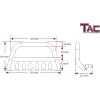 imageTAC Bull Bar Compatible with 19992006 SilveradoSierra 1500LD Incl 07 Classic amp Exclude Silverado SS Model20022006 Avalanche 150020002006 TahoeSuburbanYukonYukon XL 1500 Exclude Denali