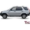 imageTAC Side Steps Fit 20022006 Honda CRV 3 Black Side Bars Nerf Bars Step Rails Running Boards Rock Panel Off Road Exterior Accessories 2 Pieces Running Boards