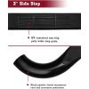 imageTAC Side Steps Fit 20062011 Jeep Commander 7 Passenger Commander WRear AC Only Pickup Truck 3 Black Running Boards Side Bars Step Rails Nerf Bars Off Road Exterior Accessories 2 Pcs