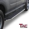 imageTAC Running Boards Compatible with 20212026 Ford Bronco Sport SUV 55 Aluminum Black Side Steps Nerf Bars Step Rails Exterior Accessories 2 Pieces