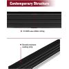 imageTAC Running Boards Compatible with 20212026 Ford Bronco Sport SUV 55 Aluminum Black Side Steps Nerf Bars Step Rails Exterior Accessories 2 Pieces