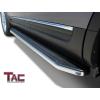 imageTAC Running Boards Fit 20142019 Toyota Highlander No DrillingCutting Required Aluminum Black Side Steps Nerf Bars Rock Panel Off Road Exterior Accessories 2 Pieces Running Boards