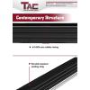 imageTAC Running Boards Fit 20142019 Toyota Highlander No DrillingCutting Required Aluminum Black Side Steps Nerf Bars Rock Panel Off Road Exterior Accessories 2 Pieces Running Boards