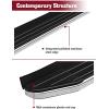 imageTAC Side Steps Running Boards Fit 20192025 Toyota RAV4 SUV 55inch Aluminum Black Side Bars Step Rails Nerf Bars
