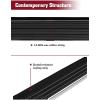 imageTAC Side Steps Running Boards Fit 20192025 Toyota RAV4 SUV 55inch Aluminum Black Side Bars Step Rails Nerf Bars