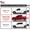 imageTAC Side Steps Running Boards Fit 19992016 Ford F250350450550 Super Duty Super Cab Truck Pickup 3 Stainless Steel Side Bars Nerf Bars Off Road Exterior AccessoriesGloss Black