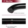 imageTAC Side Steps Running Boards Fit 20022007 Jeep Liberty 3 inches Black Side Bars Step Rails Nerf Bars Off Road Automotive Exterior Accessories 2 Pcs Running Boards