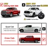 image:imageTAC Fort Running Boards Compatible with 20192026 Ram 1500 Crew CabExclude 20192024 Ram 1500 Classic Side Steps Nerf Bars OffRoad Pickup Truck Exterior Accessories Carbon Steel Black 2PCS