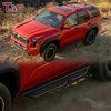 image:imageTAC Fort Running Boards Compatible with 20252026 Toyota 4Runner Side Steps Nerf Bars Automotive SUV Exterior Accessories Carbon Steel Fine Texutre Black 2PCS