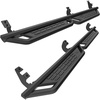 image:imageTAC Fort Running Boards Compatible with 20052023 Toyota Tacoma Double Cab Side Steps Nerf Bars OffRoad Pickup Truck Exterior Accessories Carbon Steel Fine Texutre Black 2PCS