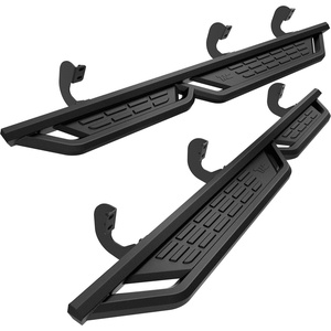 image:imageTAC Fort Running Boards Compatible with 20052026 Nissan Frontier Crew Cab Side Steps Nerf Bars Automotive SUV Exterior Accessories Carbon Steel Fine Texutre Black 2PCS