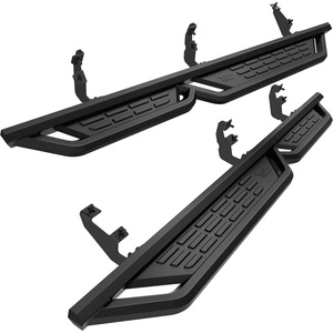 image:imageTAC Fort Running Boards Compatible with 20212026 Ford Bronco 4 Door Side Steps Nerf Bars Automotive SUV Exterior Accessories Carbon Steel Fine Texutre Black 2PCS